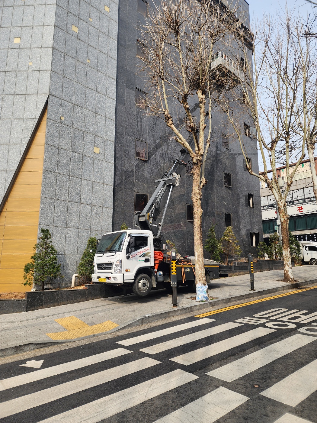 아자스카이 최신 스카이차 장비