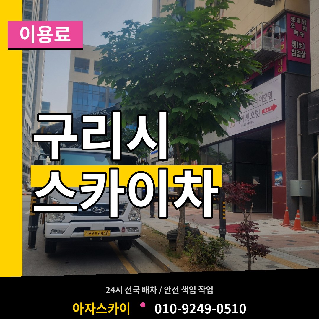 경기 구리시 스카이차 이용료