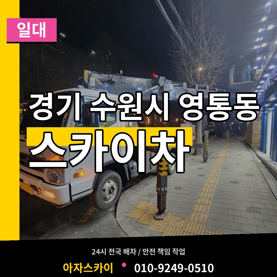 경기 수원시 영통동 스카이차 일대