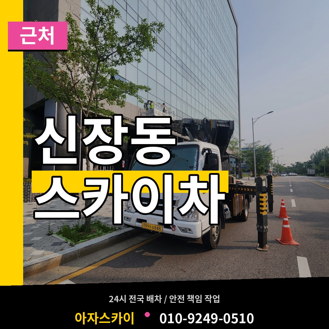 경기 평택시 신장동 근처 스카이차