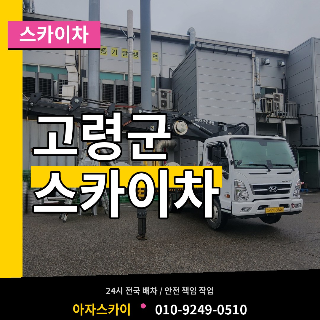 경북 고령군 스카이차