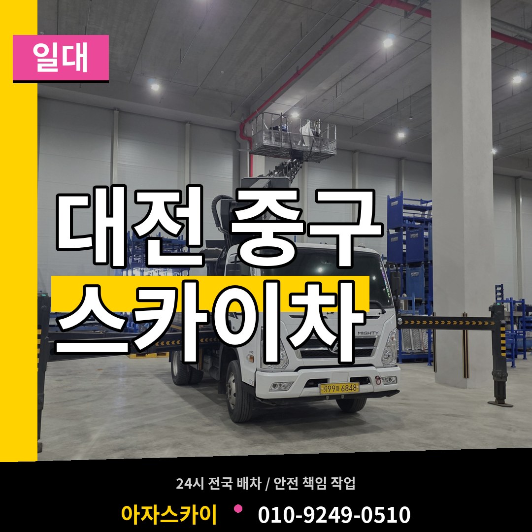 대전 중구 스카이차 일대