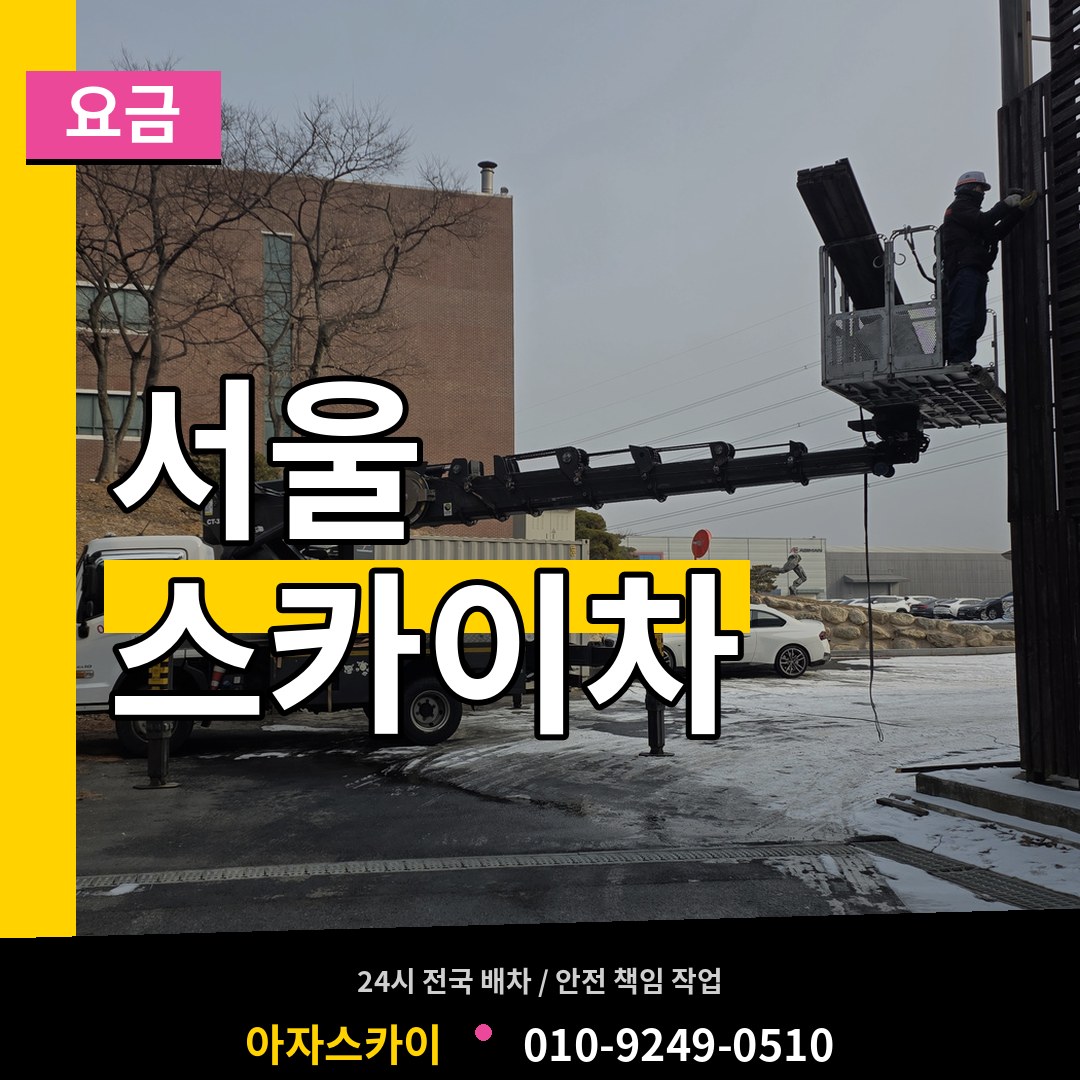 서울 스카이차 요금
