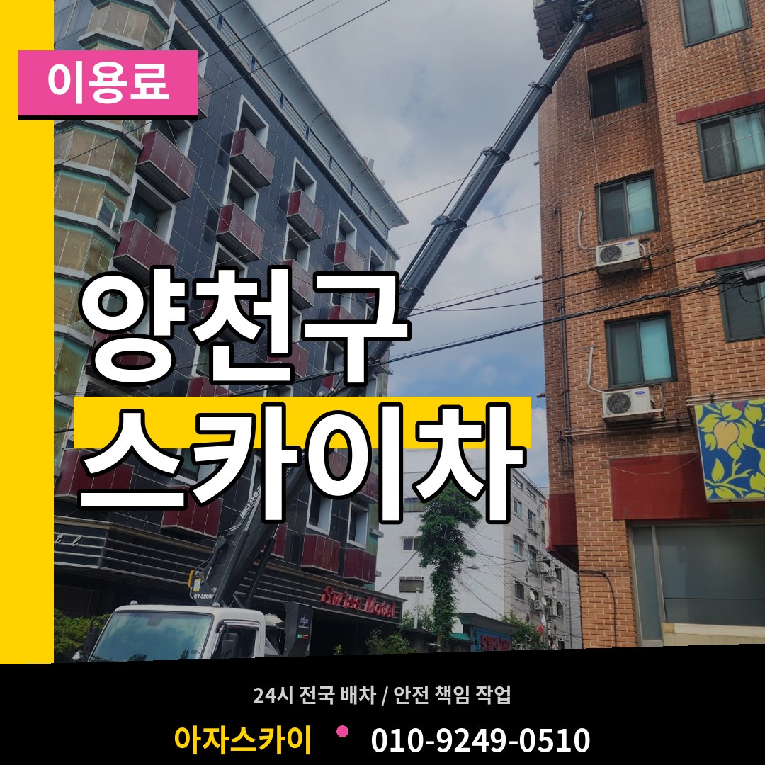 서울 양천구 스카이차 이용료
