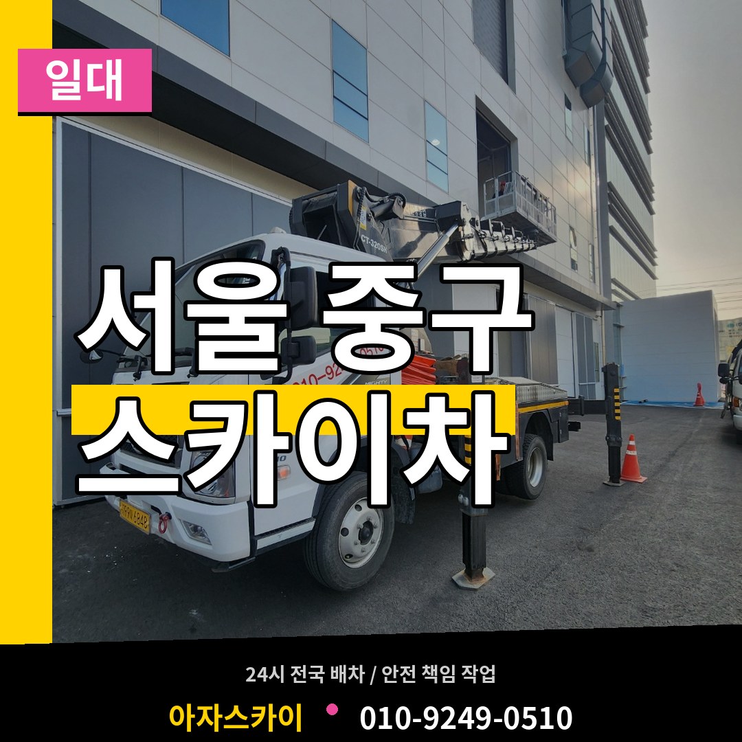 서울 중구 스카이차 일대