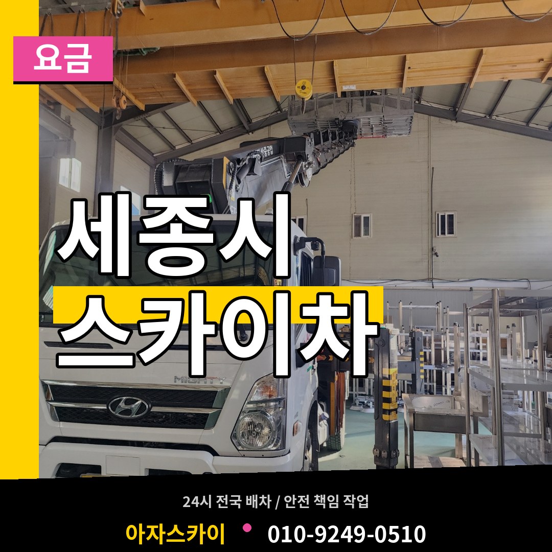 세종 세종시 스카이차 요금