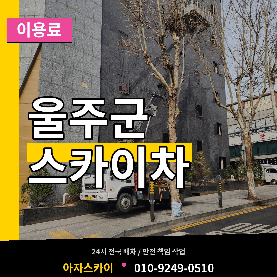 울산 울주군 스카이차 이용료
