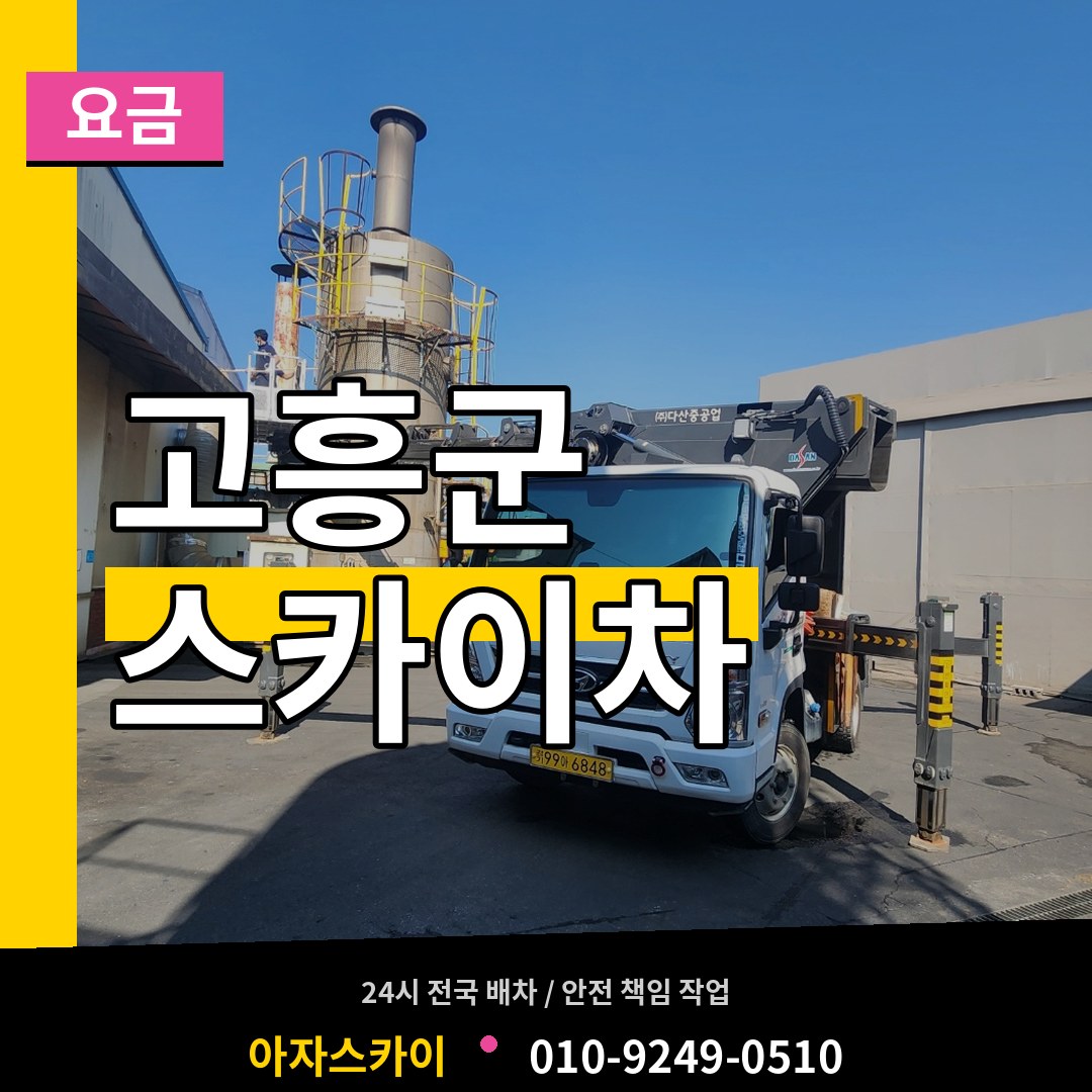 전남 고흥군 스카이차 요금