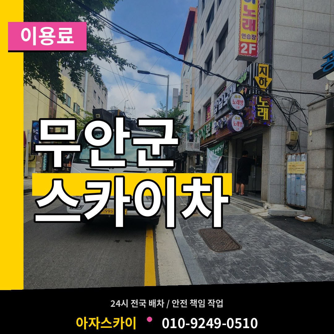 전남 무안군 스카이차 이용료