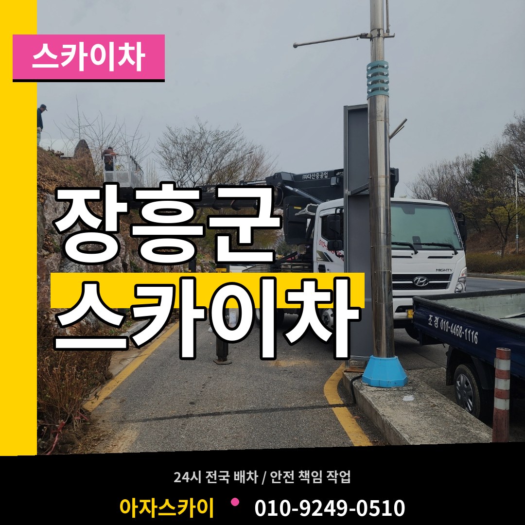 전남 장흥군 스카이차