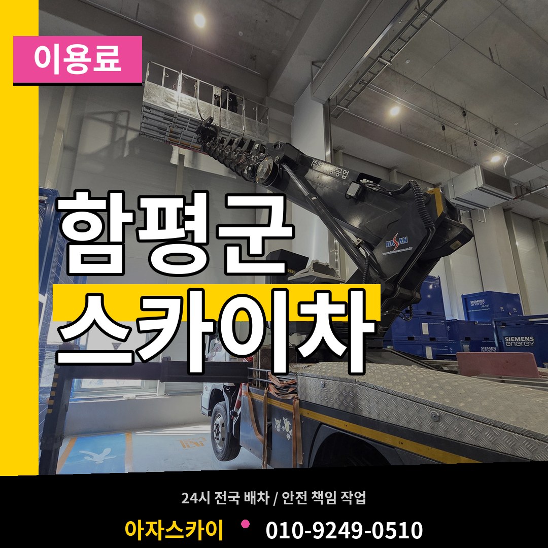 전남 함평군 스카이차 이용료