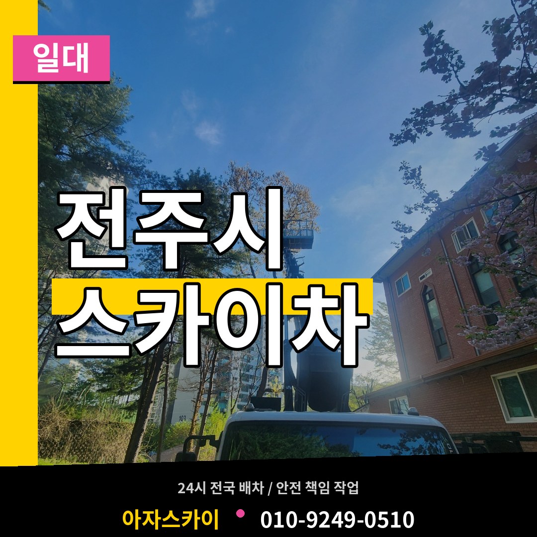 전북 전주시 스카이차 일대