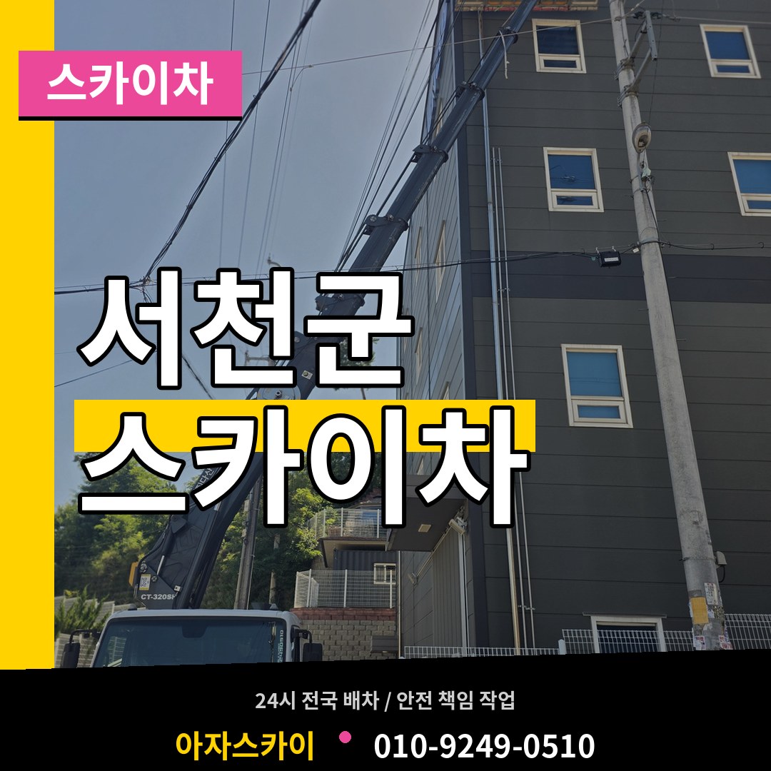 충남 서천군 스카이차
