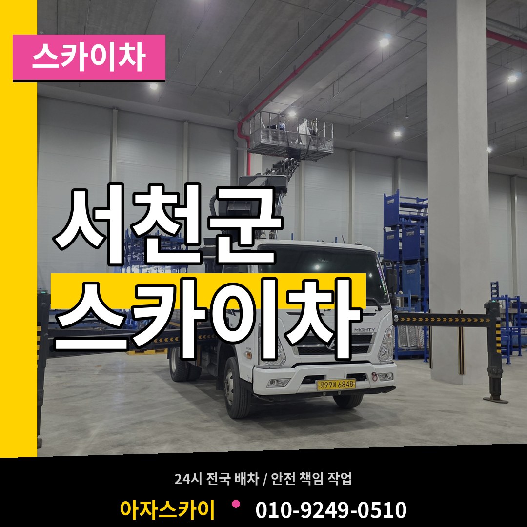 충남 서천군 스카이차