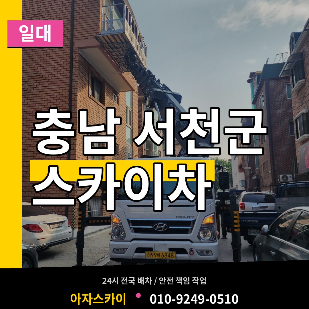 충남 서천군 스카이차 일대