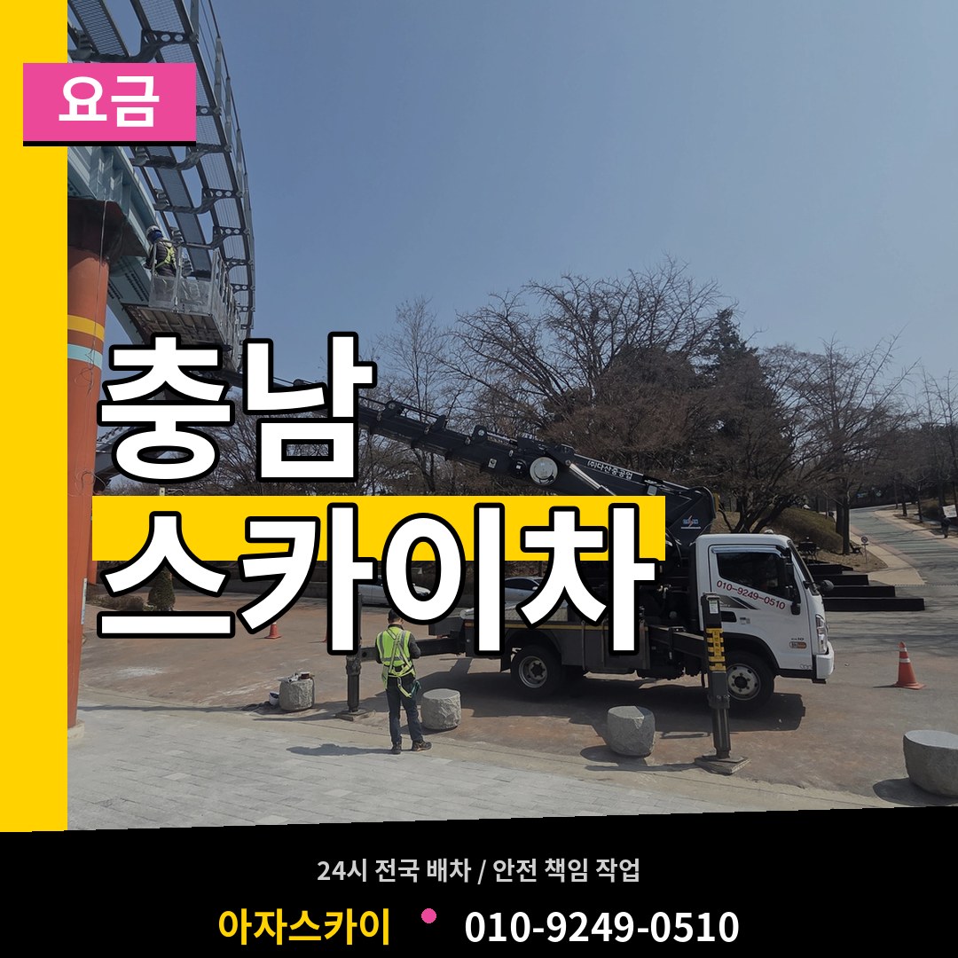 충남 스카이차 요금