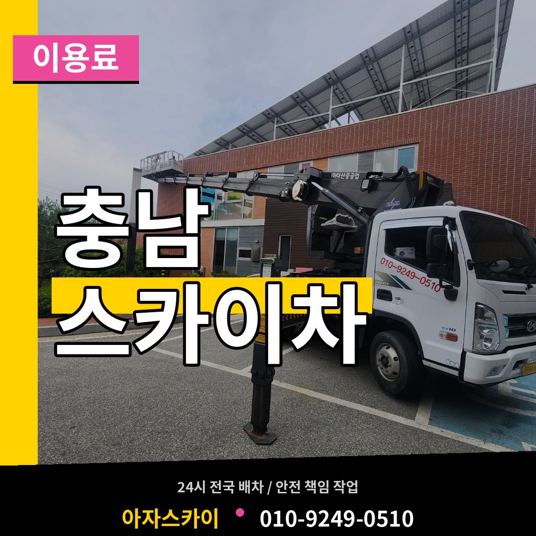 충남 스카이차 이용료