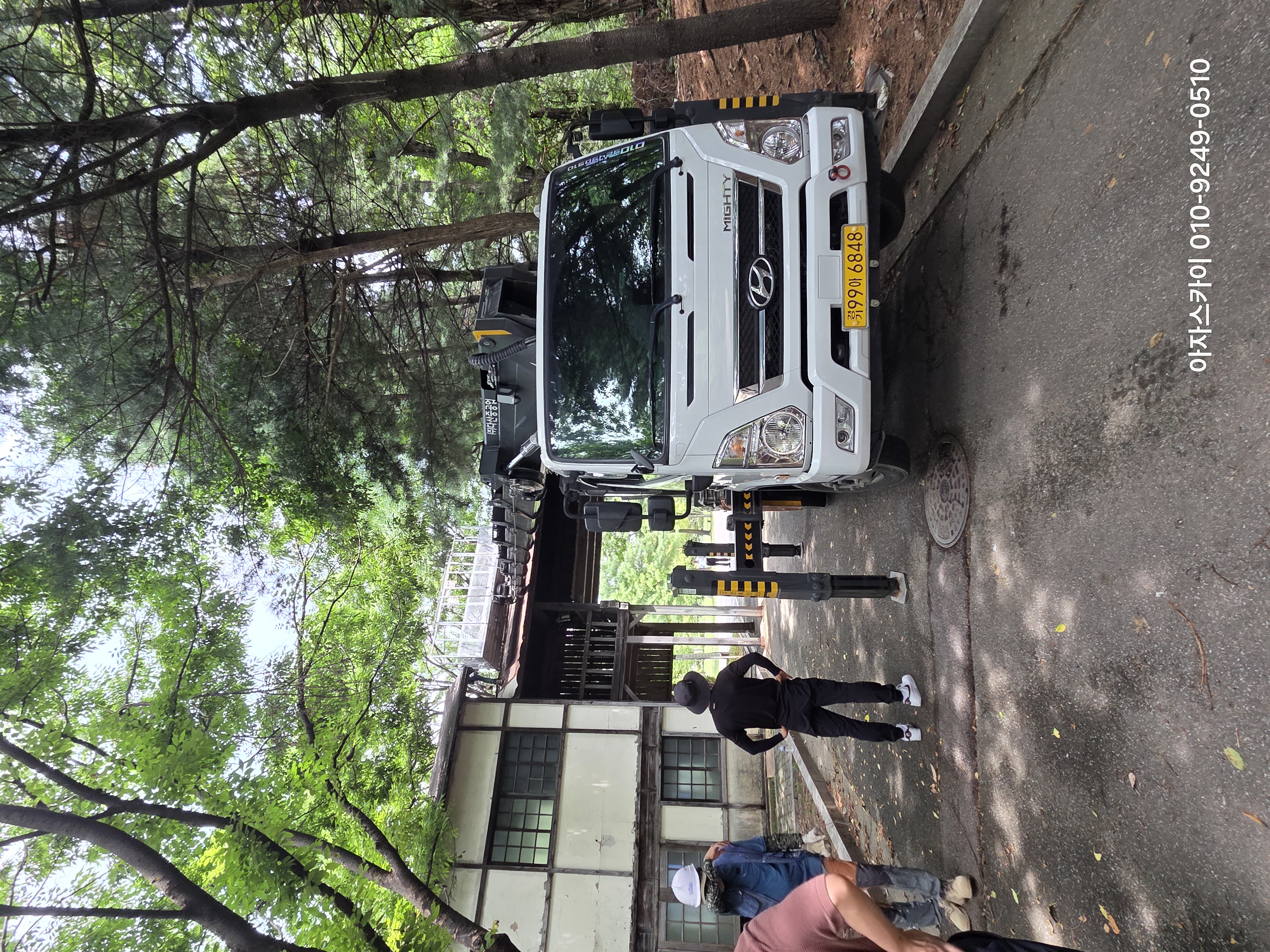 수원시 스카이차 조명 보수